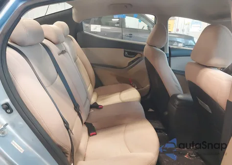 2013 Hyundai Elantra Gls from USA, damaged, VIN KMHDH4AE6DU754719